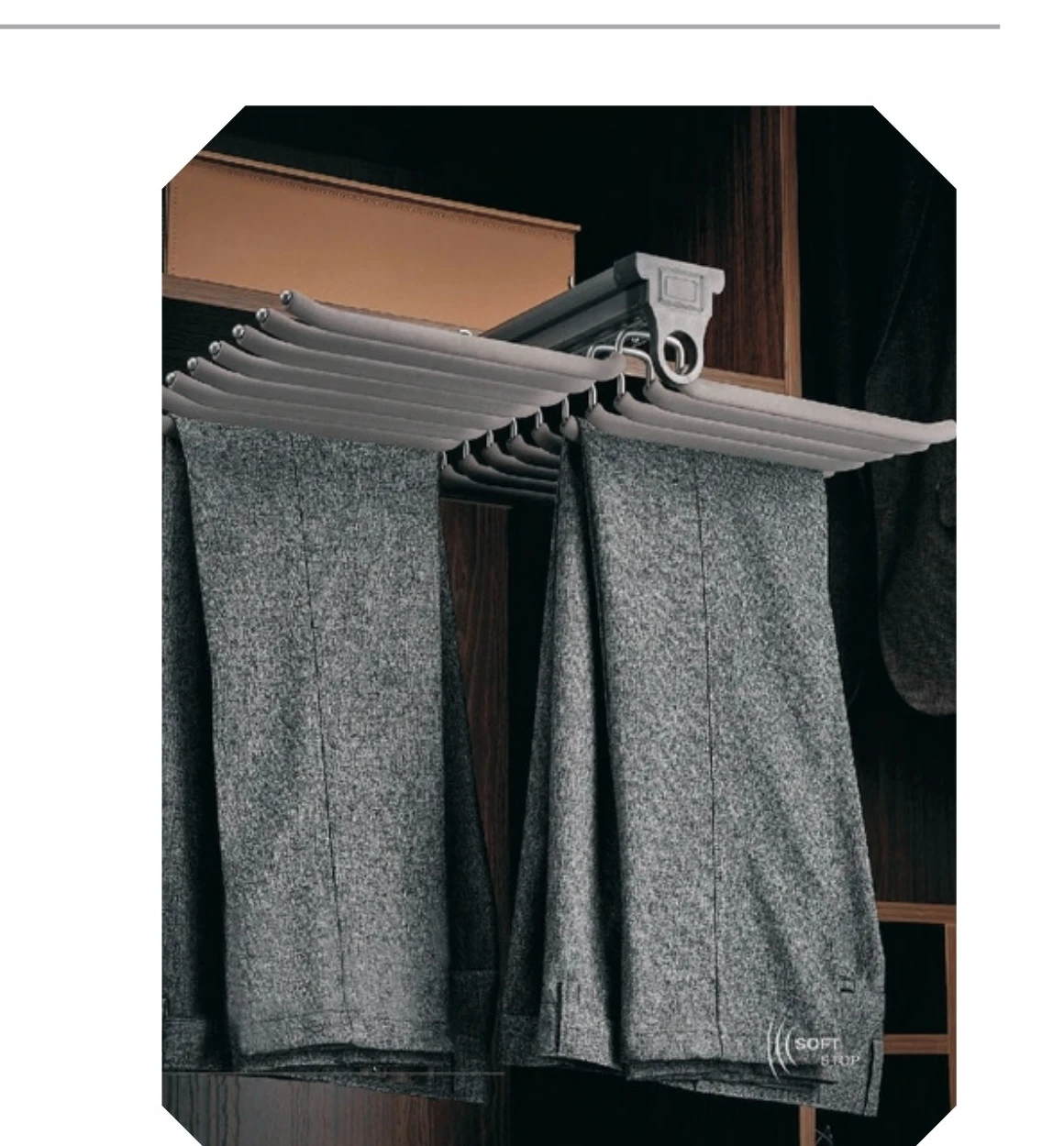 Trouser Rack Double Line