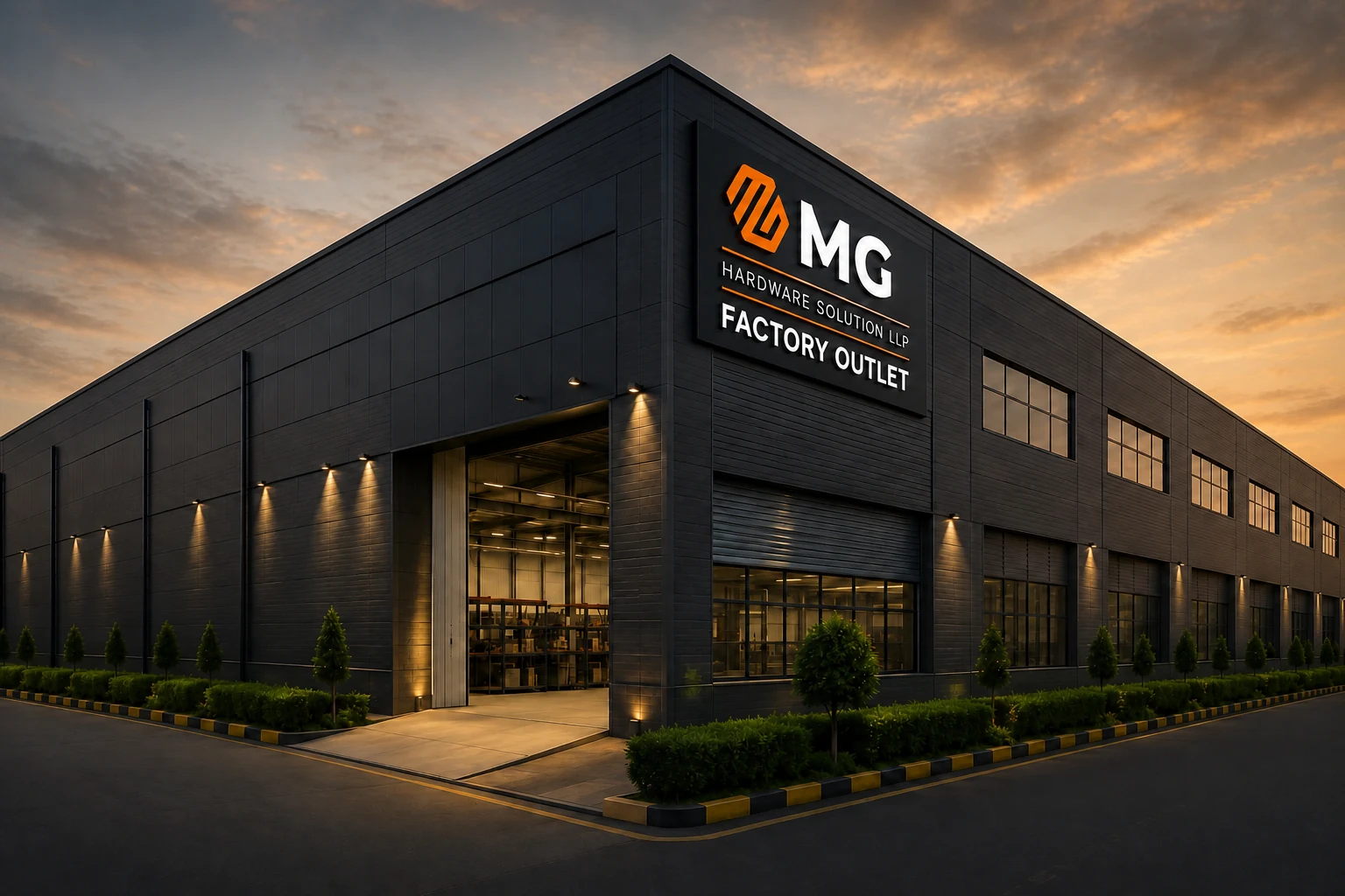 MG Hardware Solution LLP factory outlet exterior